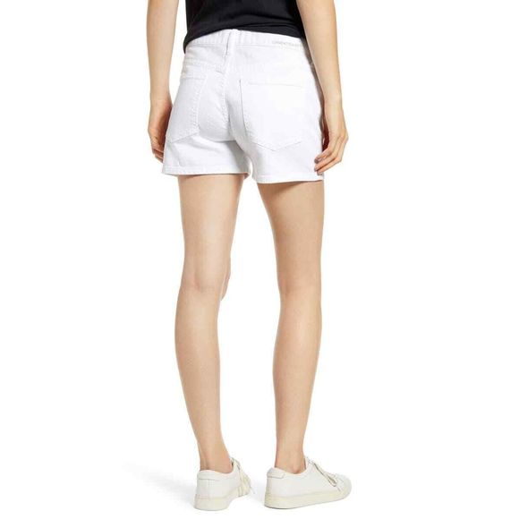Current/Elliott The Boyfriend Shorts 24 White NWT - Picture 4 of 12